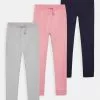 Friboo BASIC GIRLS 3 PACK - Jogginghose - Pink, Grey, Dark Blue, Kinder -Friboo Verkäufe 0345824a38344641b5793ca8933d9e78