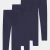 Friboo BASIC GIRLS 4 PACK - Leggings - Hosen - Dark Blue, Kinder