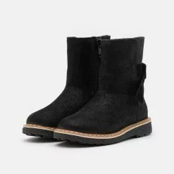 Friboo LEATHER - Snowboot/Winterstiefel - Black, Kinder -Friboo Verkäufe 1dd216b6dd2444e6ab53841bcc73ade6