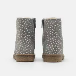 Friboo LEATHER - Schnürstiefelette - Light Grey, Kinder -Friboo Verkäufe 1de96d931ad84de18437fd12033d8463