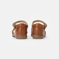 Friboo LEATHER SANDALS - Riemensandalette - Cognac, Kinder -Friboo Verkäufe 1e0ccef36b37421dbb9bf5b5e1b2bebb