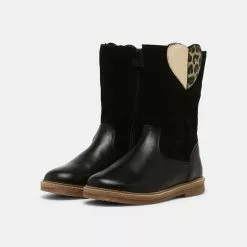 Friboo LEATHER - Stiefel - Black, Kinder -Friboo Verkäufe 247c95a260464d10a44a900b147e6551