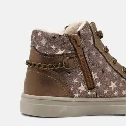 Friboo Sneaker High - Bronze, Kinder -Friboo Verkäufe 2853b04ae0224d1488c81fc628546eac