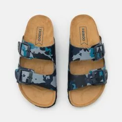 Friboo Pantolette Flach - Dark Blue, Kinder -Friboo Verkäufe 29b7f25a3241438a8d5be4922fb1d7ec