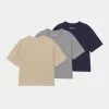Friboo 3 PACK - T-Shirt Basic - Grey/dark Blue/tan, Kinder 2 Friboo 3 PACK - T-Shirt Basic - Grey/dark Blue/tan, Kinder -Friboo Verkäufe 31dc53cebe9a48f9be603dbc8f808df6