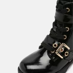 Friboo Schnürstiefelette - Black, Kinder -Friboo Verkäufe 32bbb8434bb6461aae7219f8faf20756