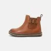 Friboo LEATHER BOOTIES - Stiefelette - Cognac, Unisex -Friboo Verkäufe 403639fb335f40918bf10a94cfdcc502
