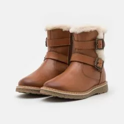 Friboo LEATHER - Stiefelette - Cognac, Kinder -Friboo Verkäufe 42ae99d512ff41249dba1cc5383ae738