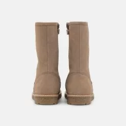 Friboo LEATHER - Snowboot/Winterstiefel - Taupe, Kinder -Friboo Verkäufe 48a1a35ca8ed4a609c77fd00ff44efbe