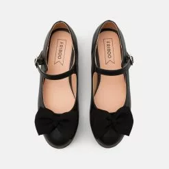 Friboo Riemchenballerina - Black, Kinder -Friboo Verkäufe 4f752c1e5a624d9aaf1909a18a72a167