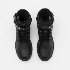 Friboo Schnürstiefelette - Black, Kinder -Friboo Verkäufe 4faab33ed9f547ac800d847b863b2824