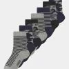 Friboo BOYS 7 PACK - Socken - Grey/black, Kinder -Friboo Verkäufe 5175814483a14627b93e961fcce2173a