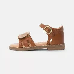 Friboo LEATHER SANDALS - Riemensandalette - Cognac, Kinder -Friboo Verkäufe 51d16f257efb4cda9fd11c147a5745ab