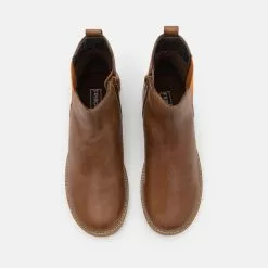 Friboo LEATHER - Stiefelette - Dark Brown, Kinder -Friboo Verkäufe 534e4d219ae64cb5a7ce964bd4a7418a