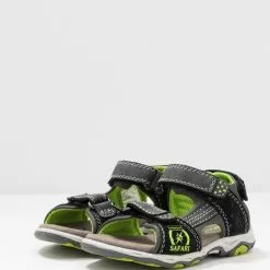 Friboo LEATHER - Trekkingsandale - Black, Kinder -Friboo Verkäufe 581a6c62b94348548f589e07da5c1805