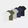 Friboo 5 PACK - T-Shirt Basic - Multi-coloured, Kinder -Friboo Verkäufe 59401eaa34794129805165b507623928