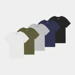 Friboo 5 PACK - T-Shirt Basic - Multi-coloured, Kinder