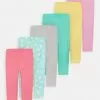 Friboo 7 PACK - Leggings - Hosen - Multi Coloured/ight Pink/yellow, Kinder -Friboo Verkäufe 6ee3c181f34d4081bb512a96feab4f36