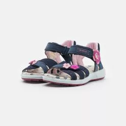 Friboo LEATHER - Riemensandalette - Dark Blue, Kinder -Friboo Verkäufe 713cb7ee38714abe817d5f0abfcdcce0