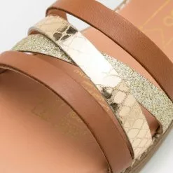 Friboo LEATHER - Riemensandalette - Cognac, Kinder -Friboo Verkäufe 7251aeb640ab4a00a35fdc3239e99051