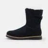 Friboo LEATHER - Snowboot/Winterstiefel - Dark Blue, Kinder -Friboo Verkäufe 730774f5792b40e8988fada10e674606