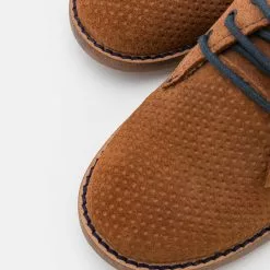 Friboo LEATHER - Sportlicher Schnürer - Brown, Kinder -Friboo Verkäufe 748bdc721c184743a06b6ee15cf38574