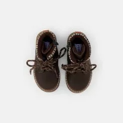 Friboo BOOTIES - Schnürstiefelette - Dark Brown, Kinder -Friboo Verkäufe 75d2ca71d27a49a3b02e4bd9c1edf450