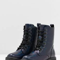 Friboo Schnürstiefelette - Dark Blue, Kinder -Friboo Verkäufe 775292774cb04480ba5b24ae38123ab2