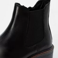 Friboo LEATHER BOOTIES - Stiefelette - Black, Kinder -Friboo Verkäufe 78f5334198134233b117f9c11f12f9cc
