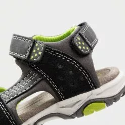 Friboo LEATHER - Trekkingsandale - Black, Kinder -Friboo Verkäufe 79eefa51b50a4d639f2851ec9f67a365