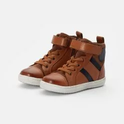 Friboo LEATHER BOOTIES - Sneaker High - Cognac, Kinder -Friboo Verkäufe 80fb7bee83e044ec9d84f51c6521edc1