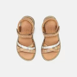 Friboo LEATHER SANDALS - Riemensandalette - Rose Gold Coloured, Kinder -Friboo Verkäufe 848e0a5350a5453c9947e3c52e12a0e5