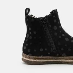 Friboo LEATHER - Stiefelette - Black, Kinder -Friboo Verkäufe 853d78a5530448169d1a48e3fddcf330