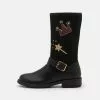 Friboo Cowboy-/Bikerboot - Black, Kinder