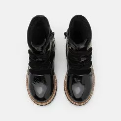 Friboo LEATHER - Schnürstiefelette - Black, Kinder -Friboo Verkäufe 9109b4dcf7504a6e829634df1f42e624