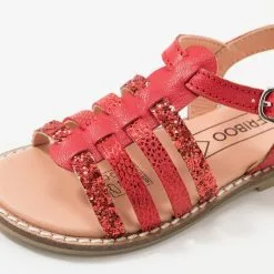 Friboo LEATHER - Riemensandalette - Red, Kinder -Friboo Verkäufe 91f885720a5f42a990612141bc21d2f5