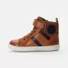 Friboo LEATHER BOOTIES - Sneaker High - Cognac, Kinder -Friboo Verkäufe 9714d56ec1824e50a7d15910d44e543b