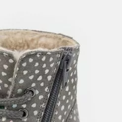 Friboo LEATHER - Schnürstiefelette - Light Grey, Kinder -Friboo Verkäufe 990ea5ec6f204e62b9048b51e772bf49