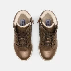 Friboo Sneaker High - Bronze, Kinder -Friboo Verkäufe 9ffe609c3cdd43aaad7fbaa575d84296