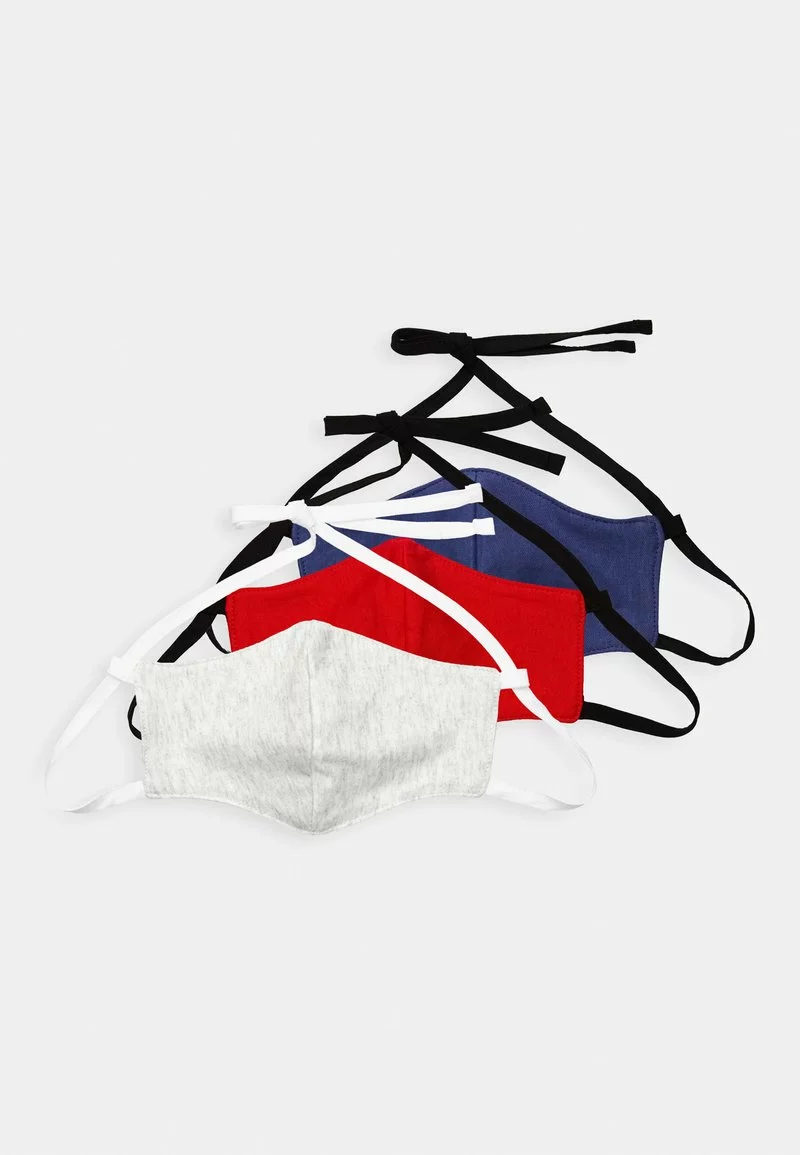 Friboo 3 PACK - Stoffmaske - Dark Blue/red/white, Unisex 2 Friboo 3 PACK - Stoffmaske - Dark Blue/red/white, Unisex