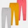 Friboo BASIC GIRLS 3 PACK - Jogginghose - Orange, Pink, Grey, Kinder -Friboo Verkäufe a608efa9ac5447e8b665a201fd013808