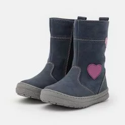 Friboo LEATHER - Stiefel - Blue-grey, Kinder -Friboo Verkäufe aed180cb4e934ec884260d512be3cf78
