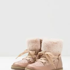 Friboo Schnürstiefelette - Rose Gold, Kinder -Friboo Verkäufe b02afe69883848fb991a252200692e46