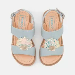 Friboo Riemensandalette - Light Blue, Kinder -Friboo Verkäufe b144262eaab34e46a0274eebed046a5c