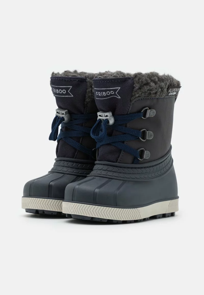 Friboo Snowboot/Winterstiefel - Dark Blue, Kinder 4 Friboo Snowboot/Winterstiefel - Dark Blue, Kinder – Bild 2