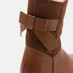 Friboo LEATHER - Stiefel - Cognac, Kinder -Friboo Verkäufe bfbedf8ea6e149f8812a87ad4ffc72dd