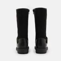 Friboo Cowboy-/Bikerboot - Black, Kinder -Friboo Verkäufe c66f6102574a477196694414bcb1a516