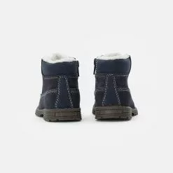 Friboo LEATHER BOOTIES - Schnürstiefelette - Dark Blue, Kinder -Friboo Verkäufe ca933a73aff04dcdb17f6f9d33fcf109
