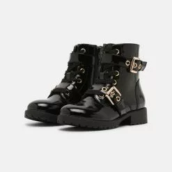 Friboo Schnürstiefelette - Black, Kinder -Friboo Verkäufe cf3d0ea6af06415eae8c5299748af095