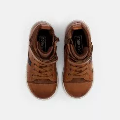 Friboo LEATHER BOOTIES - Sneaker High - Cognac, Kinder -Friboo Verkäufe d7300420017b42508d85eecdca767a3c